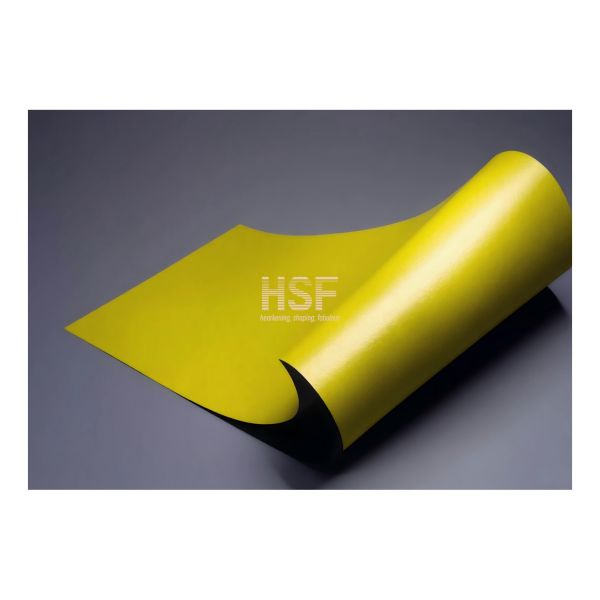 70μm Base Film 25μm Emboss Depth Yellow-Black Dual-Color CPP Film for Industrial Marking