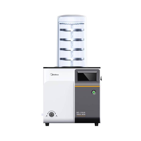 Lab Freeze Dryer MD-10N/A Polycarbonate Chamber Real-Time Curve Tracking & 7 LCD