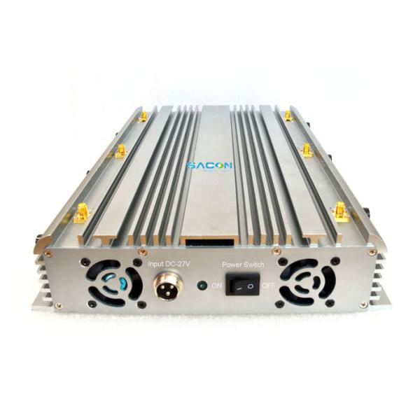 Внутренний 3G 4G высокопроизводительный сигнальный джаммер 90w с антеннами Omni Glass Fiber