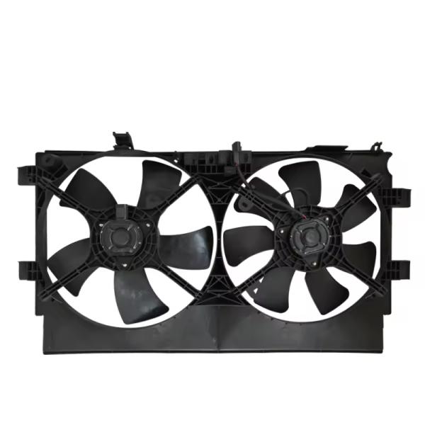 OE NO. 1355A131 Автозапчасти Автомобильный Водоем AC Конденсатор Электрический охлаждающий радиатор Фан-сборка для Mitsubishi Galant Lancer Fortis