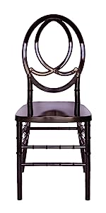 Clear Dining Chairs Crystal Transparent Seat, Modern Dining Chairs, Side Chairs for Wedding Party Event Reception