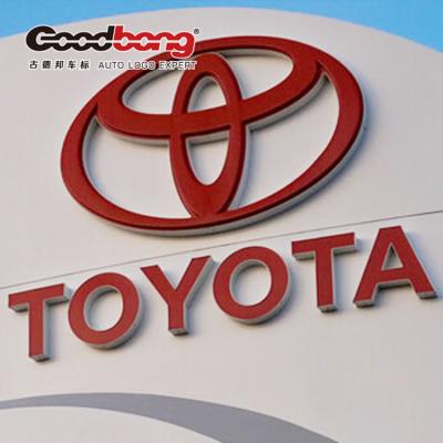 brand car logo and pylon sign