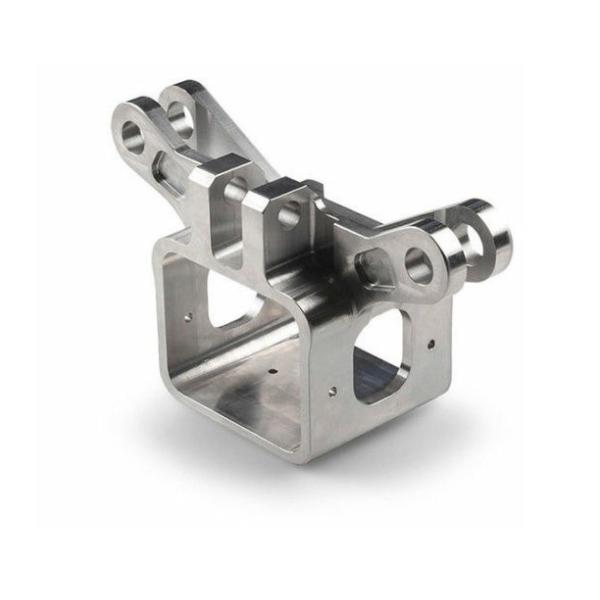 CNC Machined Aluminum Machinery Parts Threaded Inserts CNC Customized Service