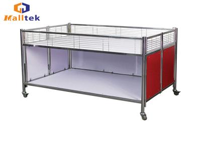 Colorful Shop Display Fittings Commercial Shop Fittings High Loading Capacity