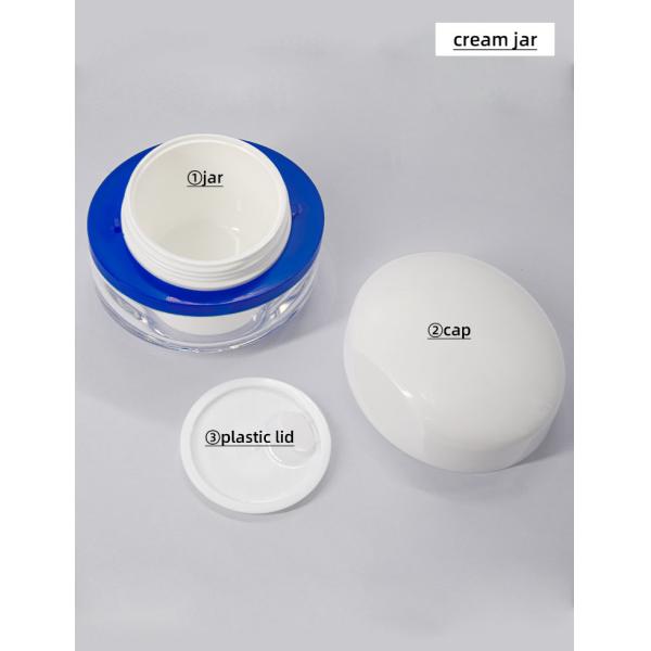 Soins de la peau blancs et rouges Kit Set de bouteille de lotion du pot 30ml 50ml 80ml 100ml 120ml de crème de PETG 25g 45g