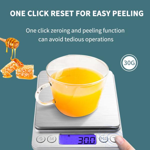 Rechargeable Digital Jewelry Scale 0.01g Mini Pocket Scale with LCD Display Screen and 218g Digital Display Battery Powere