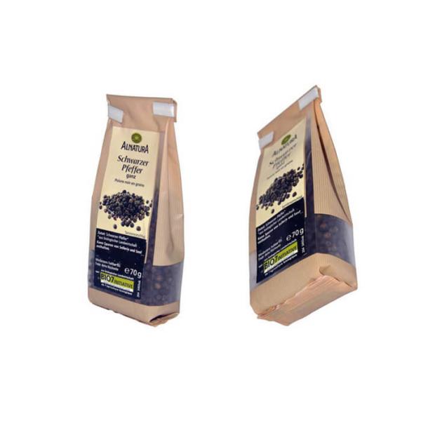 Custom Printing Plastic Stand Up Barrier Pouches For Coffee Packaging