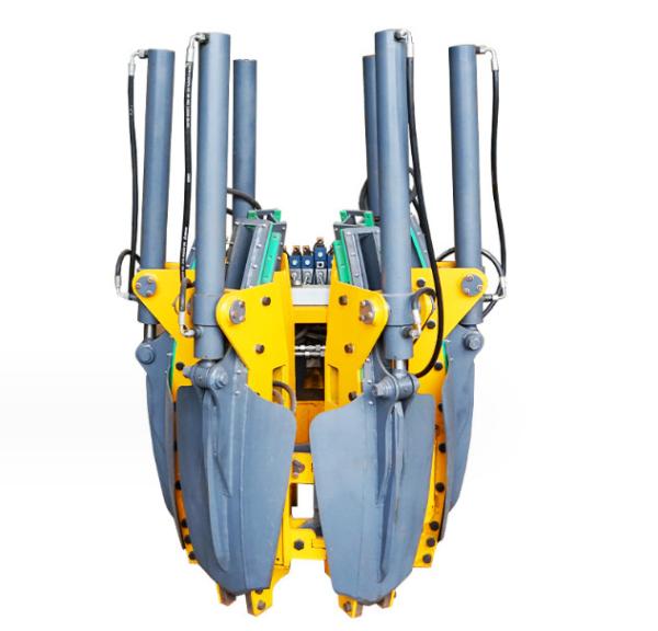 Machine hydraulique entièrement automatique pour creuser des arbres, machine de déplacement d'arbres, jardin d'enfants