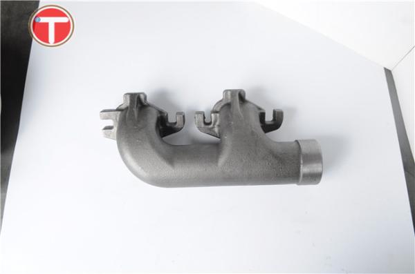 QT450-10 Cnc Hose Nipple Machining Parts Cnc Machining Pipe Folding Exhaust Pipe