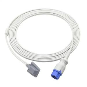Cabos de adaptador de extensão SpO2 TPU isolado reutilizável