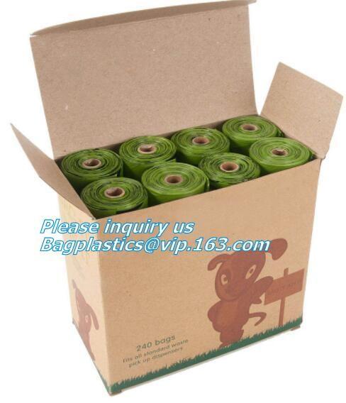 100% biodegradable compostable drawstring non plastic trash bag customized, eco biodegradable compost plastic drawstring