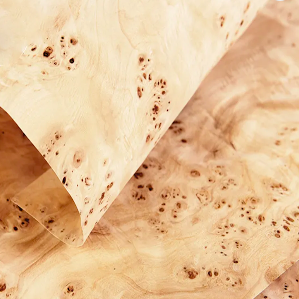 Burl Mappa Solid Wood Veneer 0,50 мм для мебели Акустическая гитара