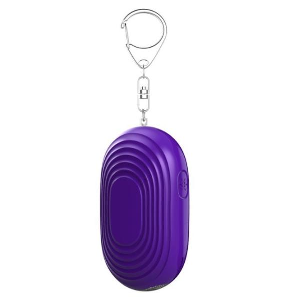 130db Safesound Personal Alarm Women Elderly Students Self Vigilant ABS With 2 Bright LED Lights