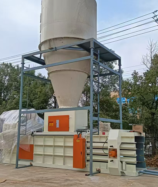 Semi Automatic Waste Paper Baler with Electric Motor and D280*2500mm Main Press Cylinder