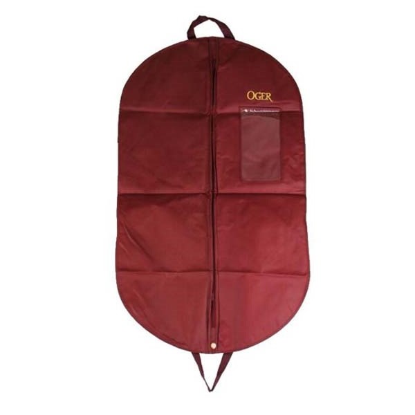 Foldable Non Woven Suit Bag , Portable Mens Hanging Garment Bag Custom Logo