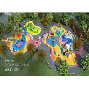 Оборудование парка Aqua скольжения нержавеющей стали спортивной площадки коммерчески
