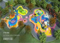 Diapositiva de acero inoxidable Aqua Park Equipment comercial del patio