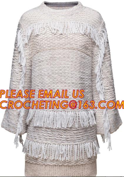 WOMEN CASHMERE SWEATER, FLAT KNITTING, CABLE, INTARSIA, PRINTING, SEWING, CRYSTAL
