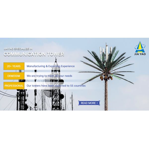 Hot Dip Galvanized Residential Area Bionic Cypress Tree Low-Visual 5G Camouflaged Tower