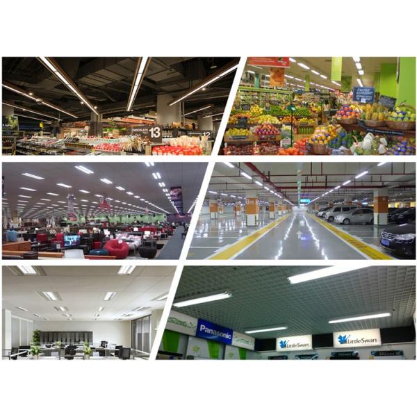 2FT 4FT LED Batten Tube Light 1200mm 90lm/W 18W Iron Aluminum