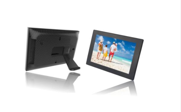 10 inch Digital Photo Frame With Wifi USB Slot 16GB Memory For Desktop ODM
