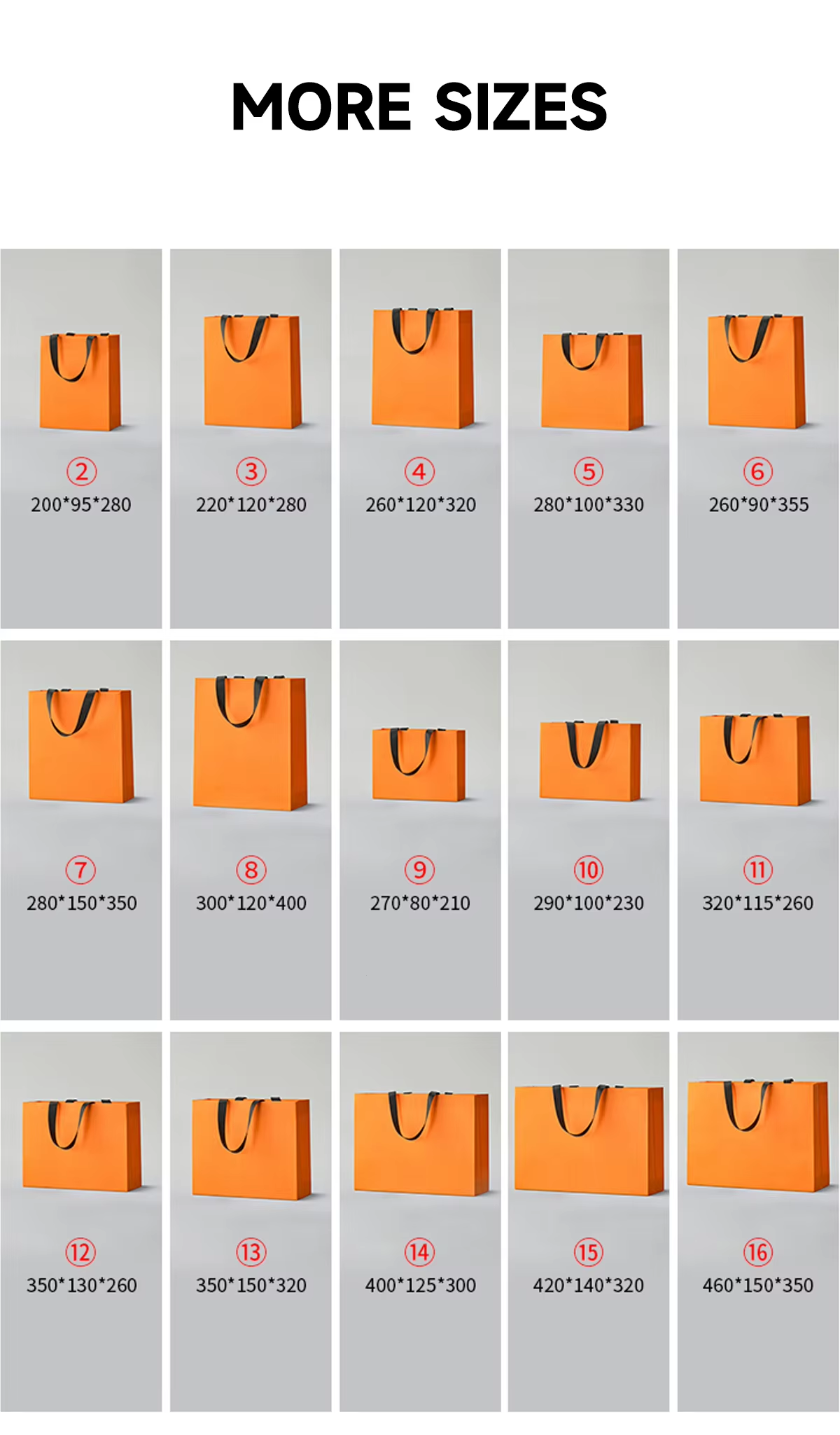 Handle Reusable Flat Bottom Large Kraft Shopping Paper Bags Logo Printed Paper Bag Custom Made