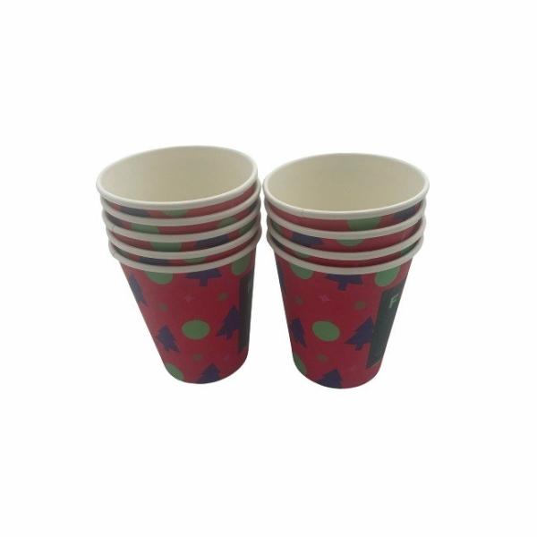 Food Grade Non Microwaveable Biodegradable Paper Cups Custom Takeaway Coffee Cups