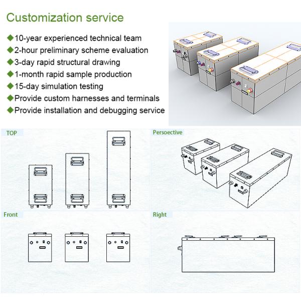 CTS литий-ионный аккумулятор 12V 24V 48V 100ah 200ah 300ah для морского катера