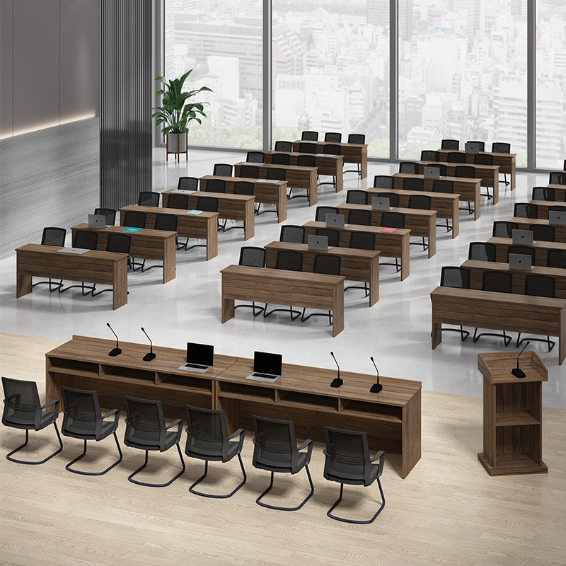 Срок оплаты T/T 30%депозит 70%баланс Modern Simple Plate Conference Table and Lectern