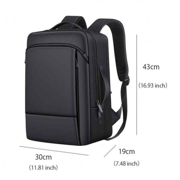 Удобный мужской рюкзак для деловых поездок многофункциональный ноутбук