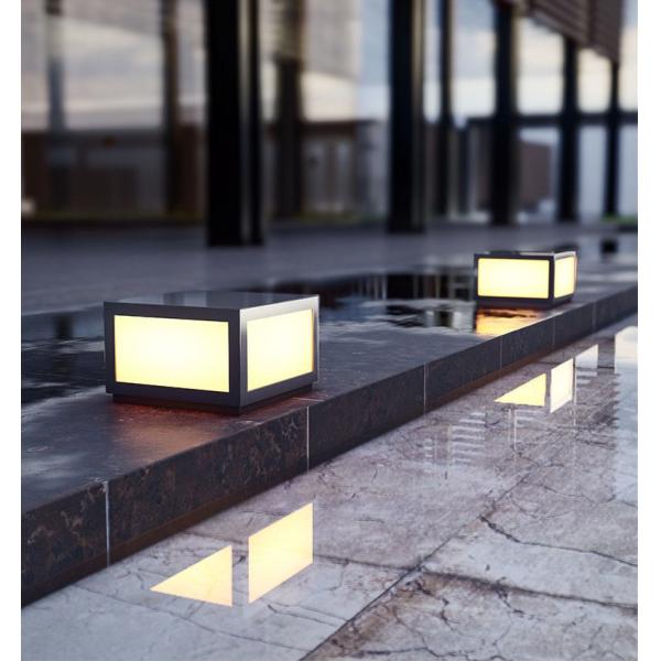 Свет сада нового солнечного столбца на открытом воздухе водоустойчивый соединенный со светом штендера стены ворот виллы сада электричества