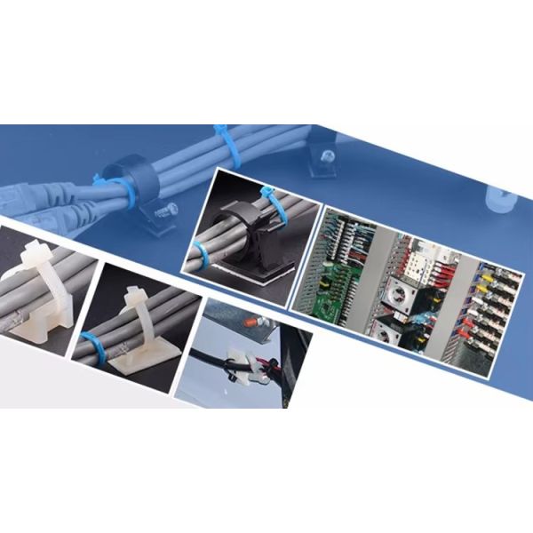 Reusable Cable Ties Mounts Versatile Professional Grade Portable