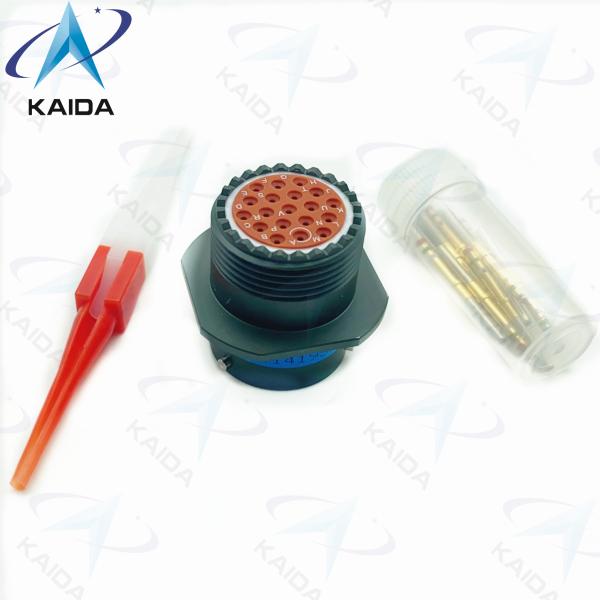 19 Женские штифты MIL-DTL-26482 Серия 2 Кабельный соединительный приемник MIL DTL 26482 Спецификация