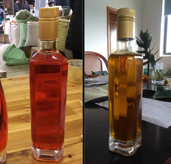 Оливковая бутылка для соусов и напитков