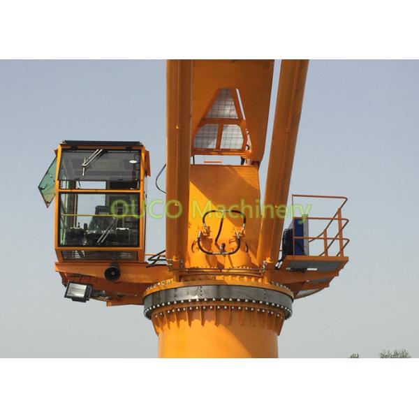 160kW Electric Hydraulic Crane 3T 40M Telescopic Boom Jib With Overload Protection System
