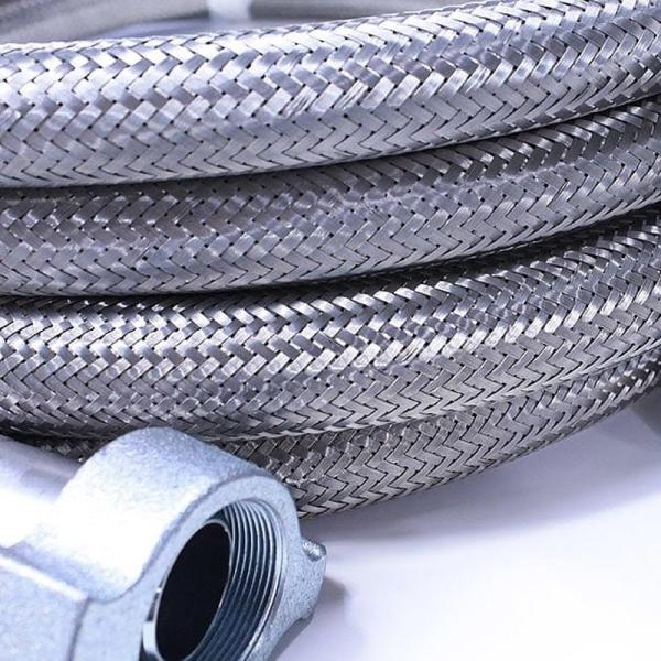 1 1 2 Industrial Grade Flexible Metal Tubing Hose Corrosion Proof 316 Stainless