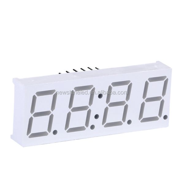 0.25 Inch 4 digit LED Seven Segment Clock Display