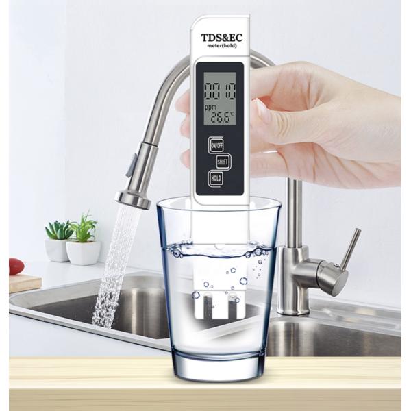 Анализатор 0 качества воды цифров TDS - 5000pp 3 в 1 ручке тестера воды