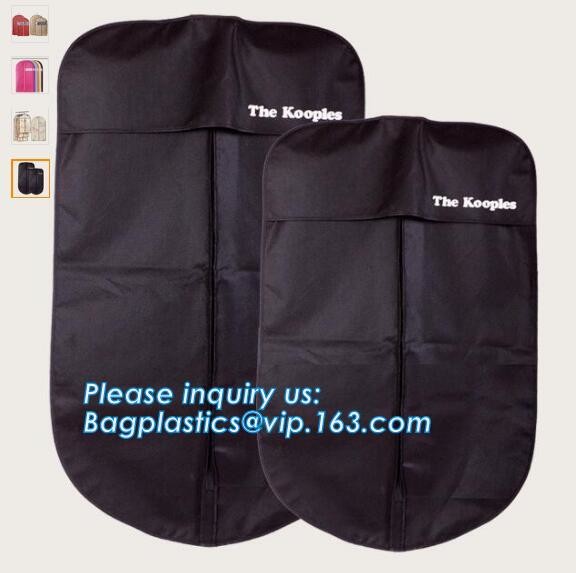 pp woven garment cover, non woven garment bags, suit bags, suit cover, dust cover, non woven zipper clothes bags, clothe
