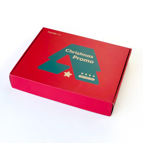 2025 Wholesale Christmas Eve Promo Folding Box Christmas Advent Box Packaging Gift Box With Sponge