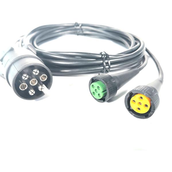 European Trailer Cable Multi Cores 7 Pin Trailer Lamp Cable Easy Operation