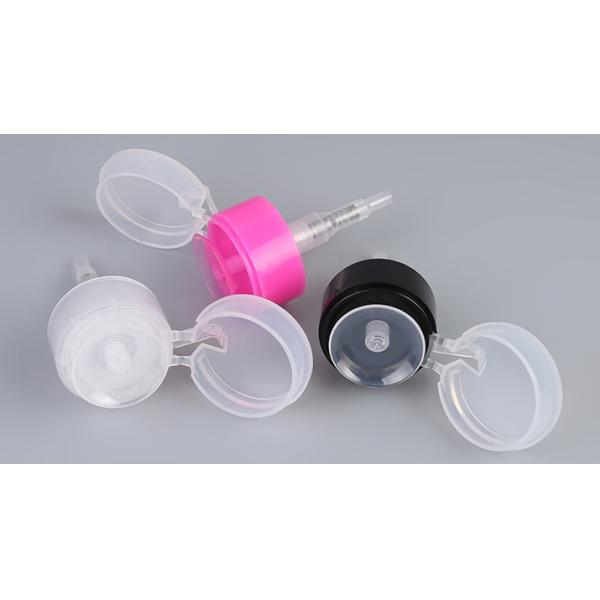 24mm 28mm 33mm Makeup Remover Pump Nail Polish Pump Plastic Lotion Pump Flip Pump