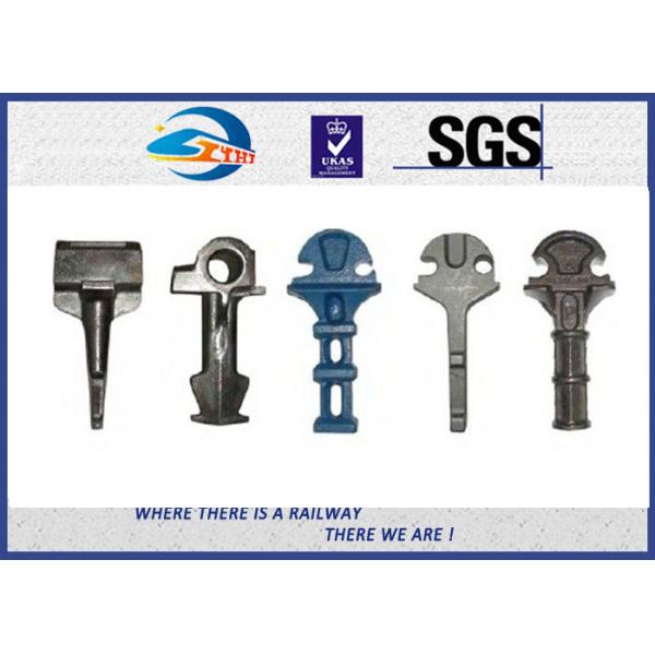 Чугун с аксессуарами системы крепления зажима железнодорожными прокладывает рельсы плечо