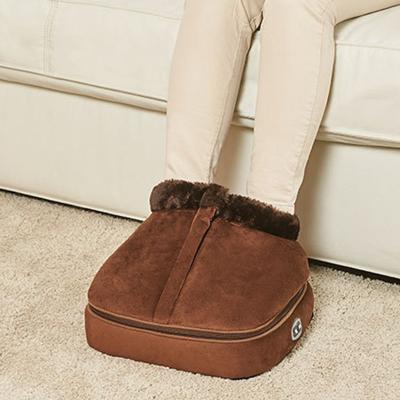 Brown Color Shiatsu Foot Warmer Massager Size 32 * 30 * 13cm High Safety Performance