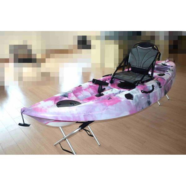 OEM Plastic Angler Kayak Fishing Boats Endure Harsh Outdoor Situation Structure Customized
