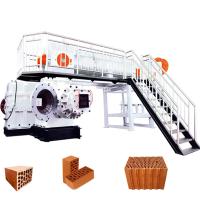 Extrusora dobro de capacidade elevada Clay Brick Making Machines do vácuo da fase JKY55 para o uso industrial