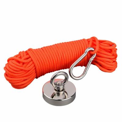 ímã 65Foot que pesca amarrando o cabo de grande resistência do poliéster da corda 6mm/8mm