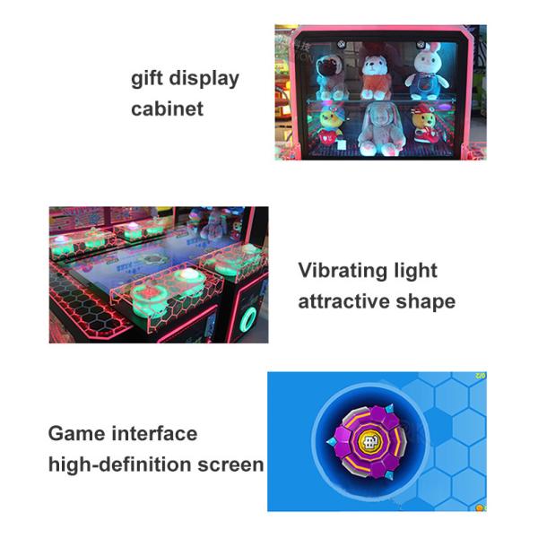 4 Players Peak Gyro Ticket Redemption Game Machine for Amusement Park