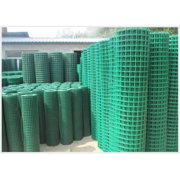 plant 15.9mm Green Vinyl Coated Welded Wire Fencing Rolls