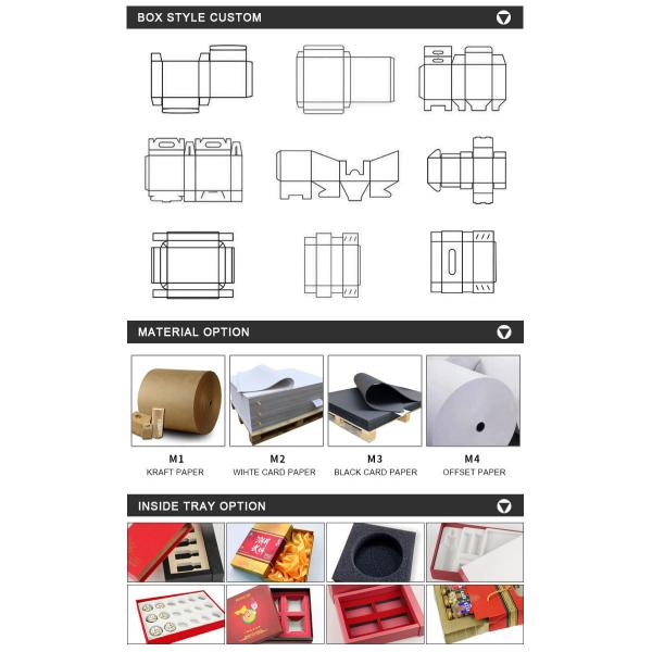 Магнитная подарочная коробка бумаги складывания закрытия для упаковки одежды одежд прямоугольной